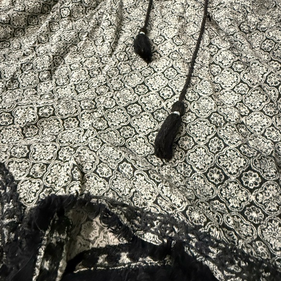 American Eagle Outfitters Black and white Romper L - Picture 2 of 9